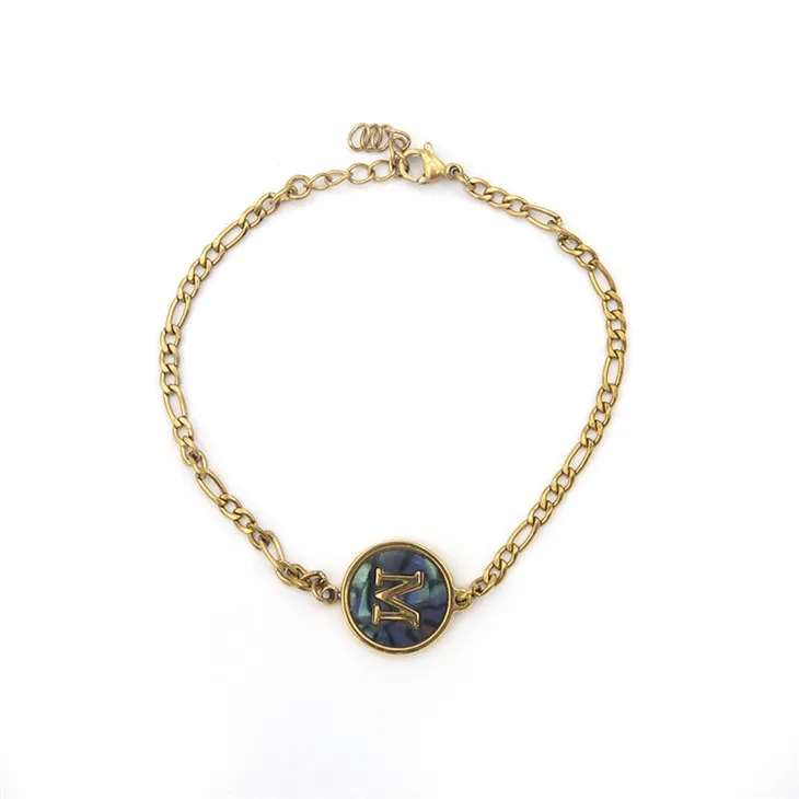 Zlatý řetízkový náramek