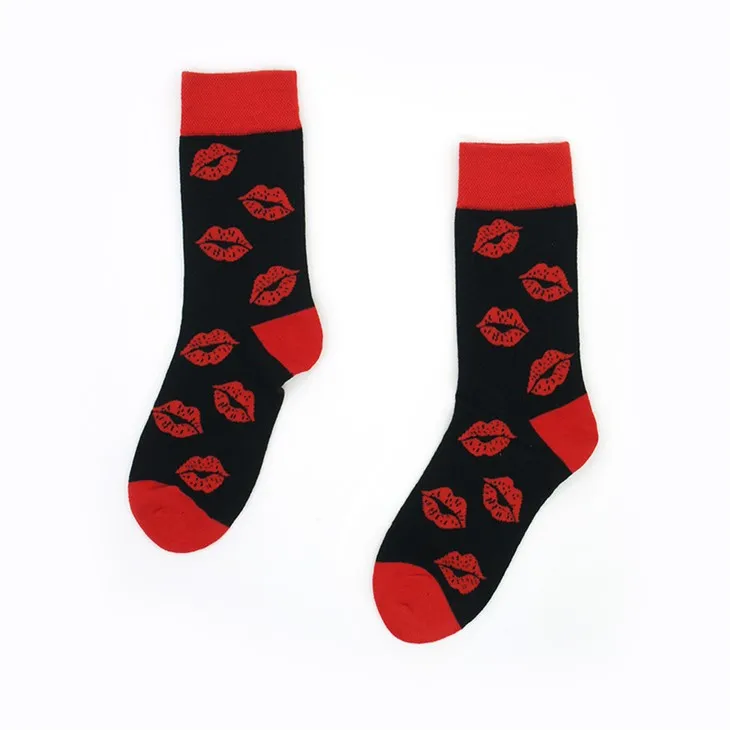 Bavlněné ponožky na rty