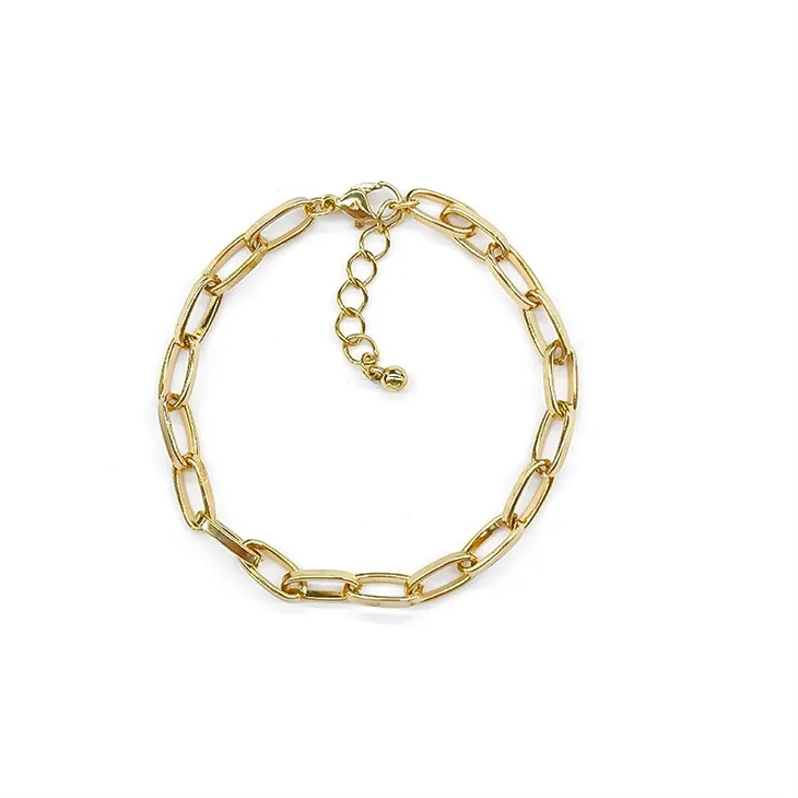 Zlatý nafouklý náramek