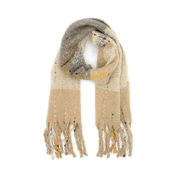 Vintage polyesterový šátek